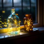 Reciclaje de envases de vidrio en el hogar: opciones para crear lámparas y luces decorativas
